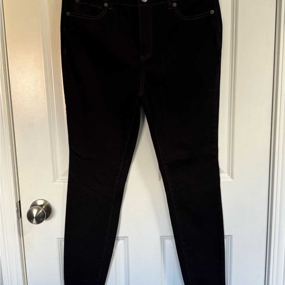 INC International Concepts Black Skinny Jeans